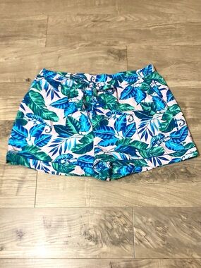 PrintFresh Karma Chameleon Sleep Shorts (L) Pajama Tropical Organic Cotton Beach